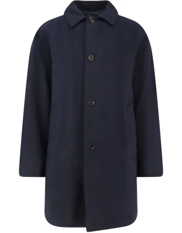 Straight-cut Overcoat