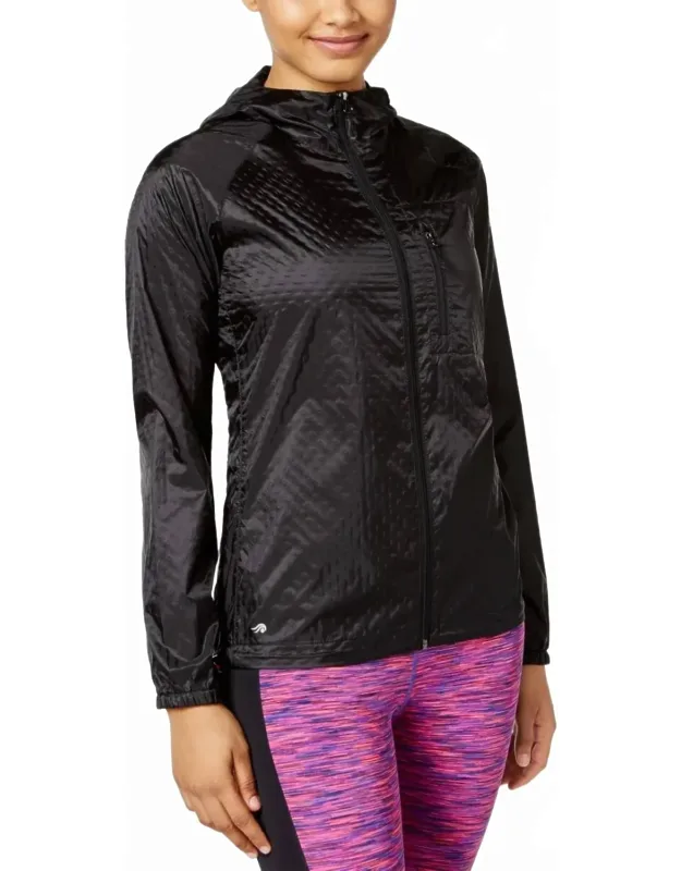 Activewear Hooded Lightweight Athletic Rain Jacket