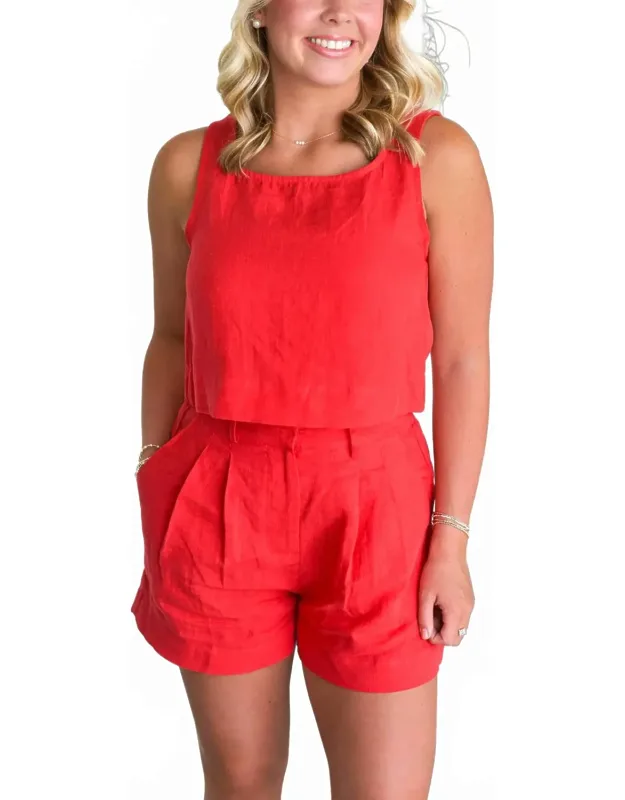 High-rise Pocket Shorts