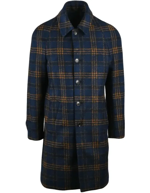 Wool-blend Long Coat