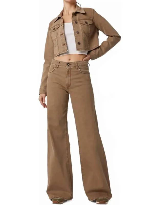 High Rise Wide Leg Jeans