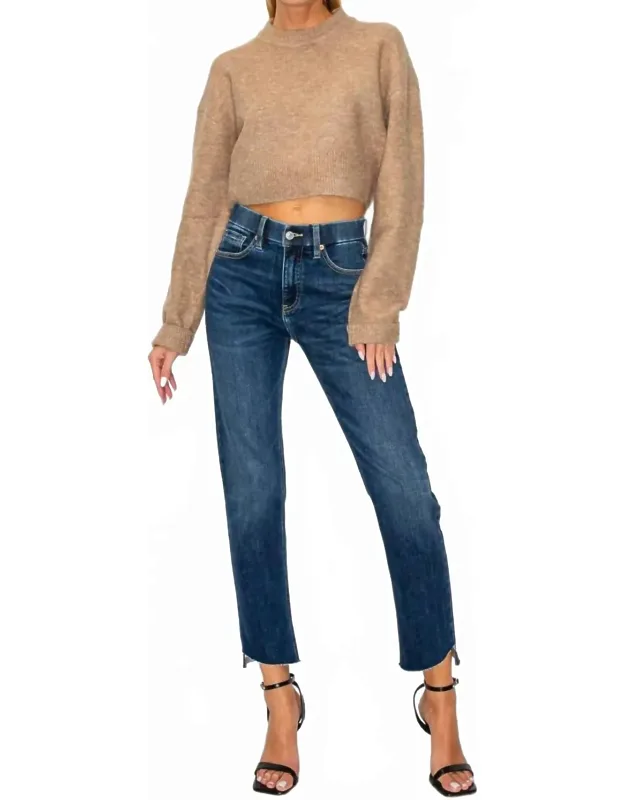 Tummy Control Straight Jeans