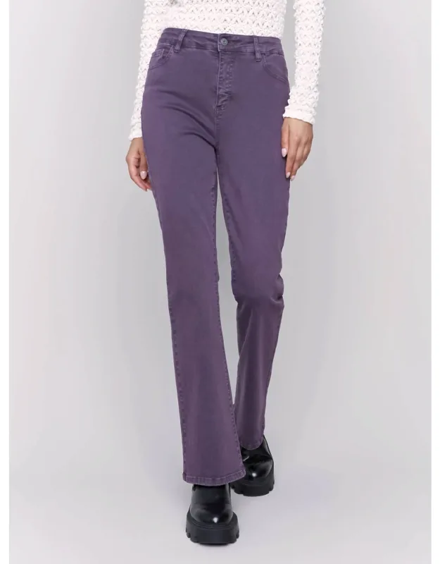High Rise Bootcut Pants