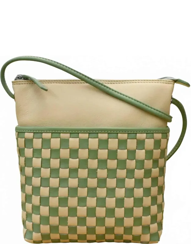 Checkerboard Crossbody Bag