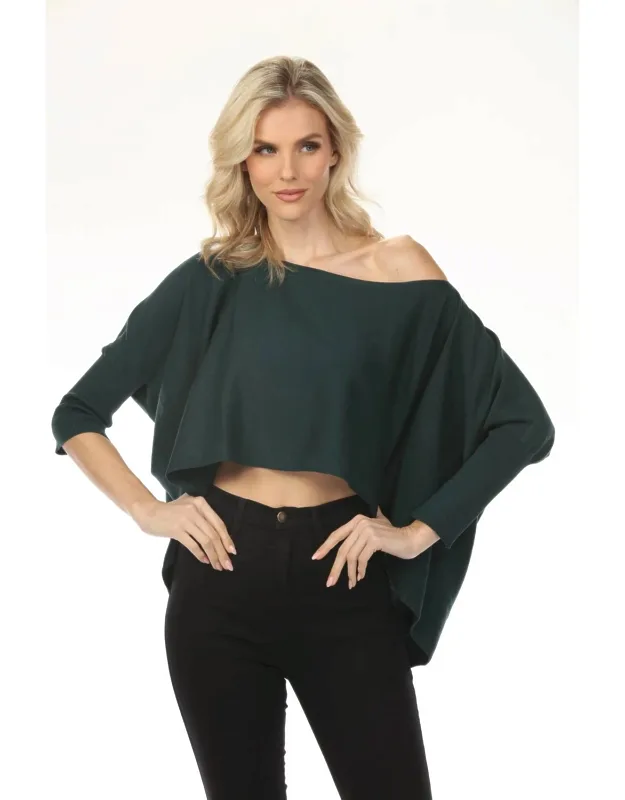 Cropped Sweater Top