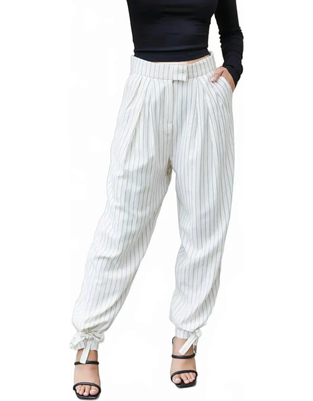 No Strings Attached Ankle Tie Pants