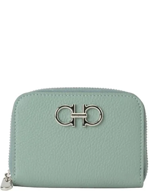 Gancini Zip Wallet Card Holder