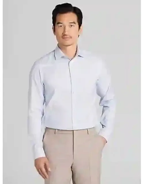 Big & Tall Slim Fit Mini Print Dress Shirt