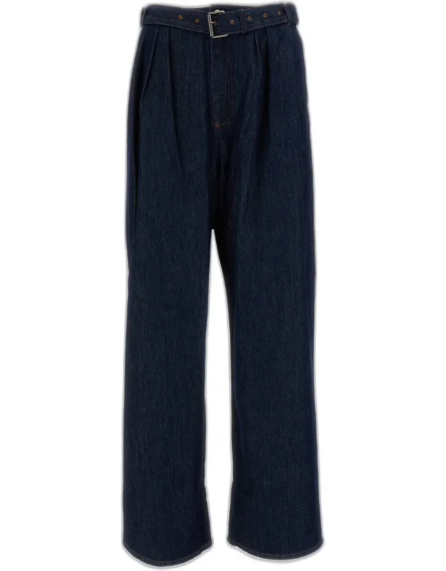 Wide-leg Jeans