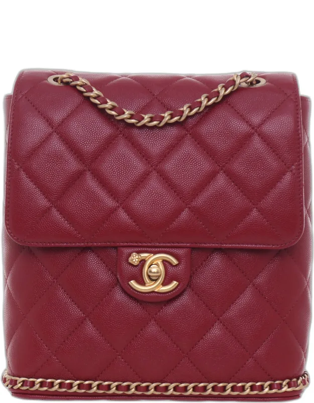 Caviar Quilted Backpack