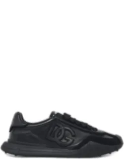 Athletic Leather Sneakers