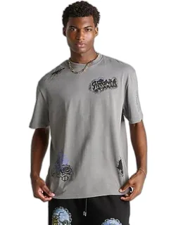 Stade Doodles Graphic T-shirt