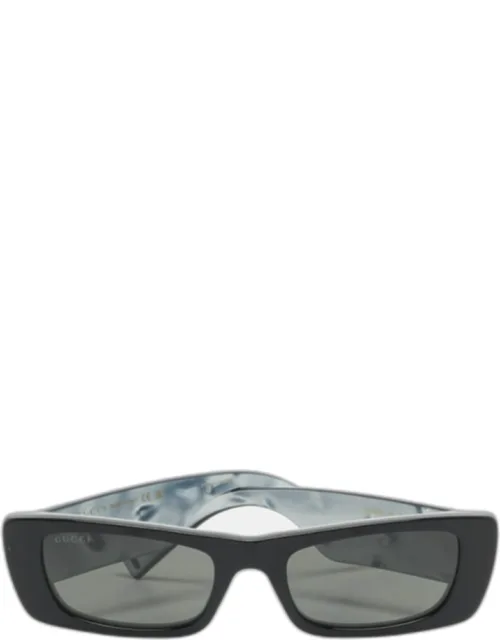 Interlocking G Frame Rectangle Sunglasses