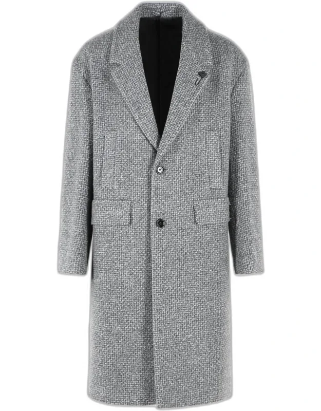 Virgin Wool Blend Coat