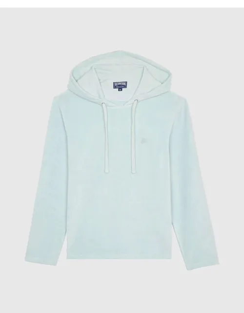 Terry Long-sleeve Hooded T-shirt