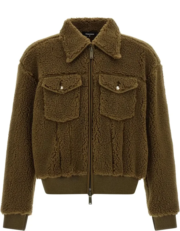 Polyester Full-length Jacket