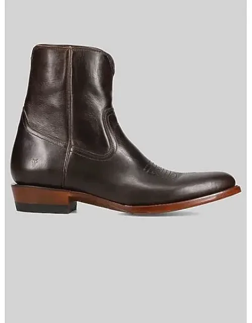 Austin Inside Zip Plain Toe Boots
