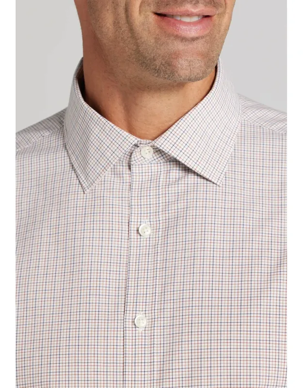 Tailored Fit Small Tattersall Button-up Shirt