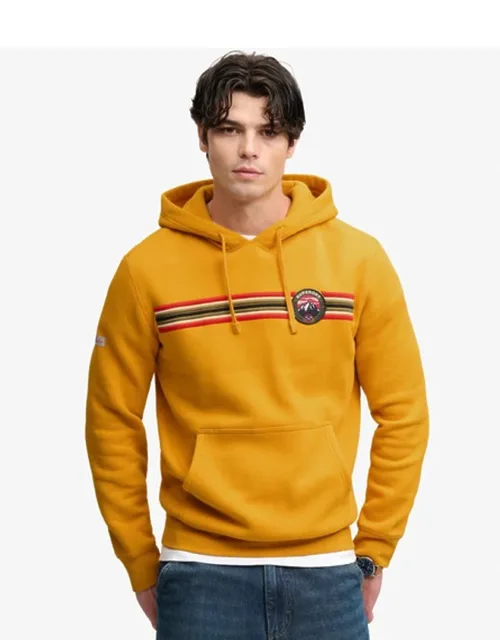 Outdoors Stripe Logo Hoodie