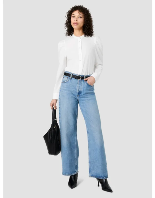 Cambria Cotton Puff Sleeve Shirt