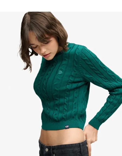 Essentials Cable Knit Jumper