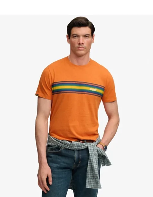 Outdoor Stripe Logo Relaxed T-shirt