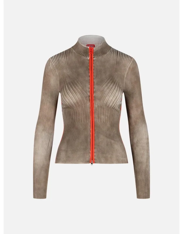 Ribbed Cardigan