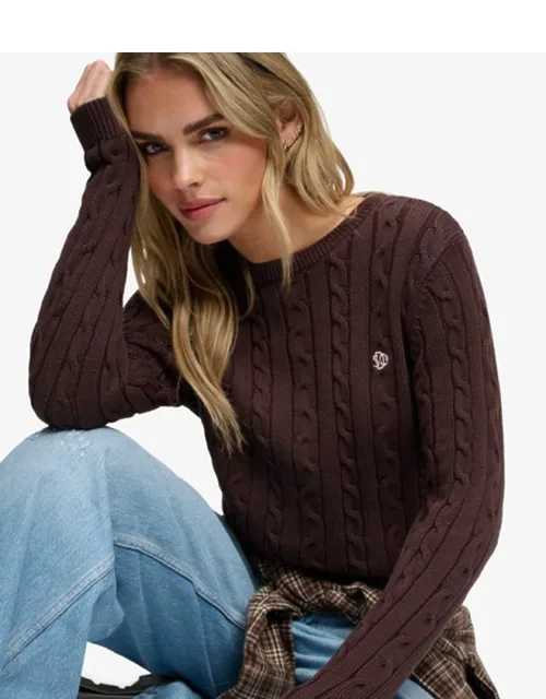 Essentials Cable Knit Jumper