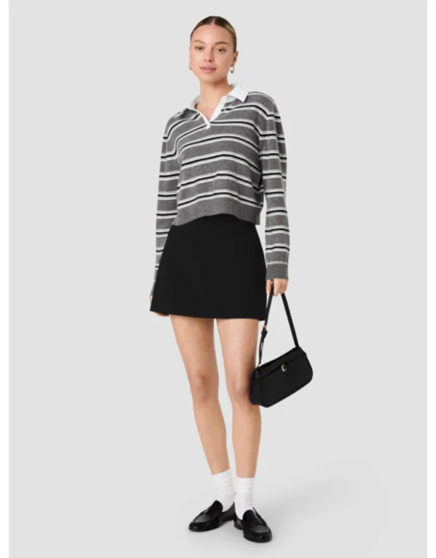Twill Welt Pocket Mini Skirt