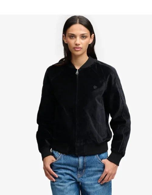 Velvet Bomber Jacket