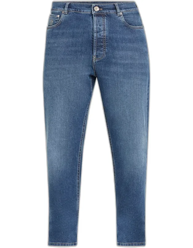 Iconic Denim Slim-fit Jeans