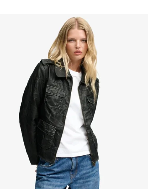 Angelina Faux Leather Jacket