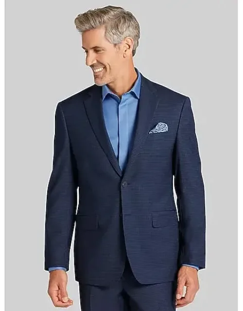 Chillflex Modern Fit Mini Check Suit Jacket