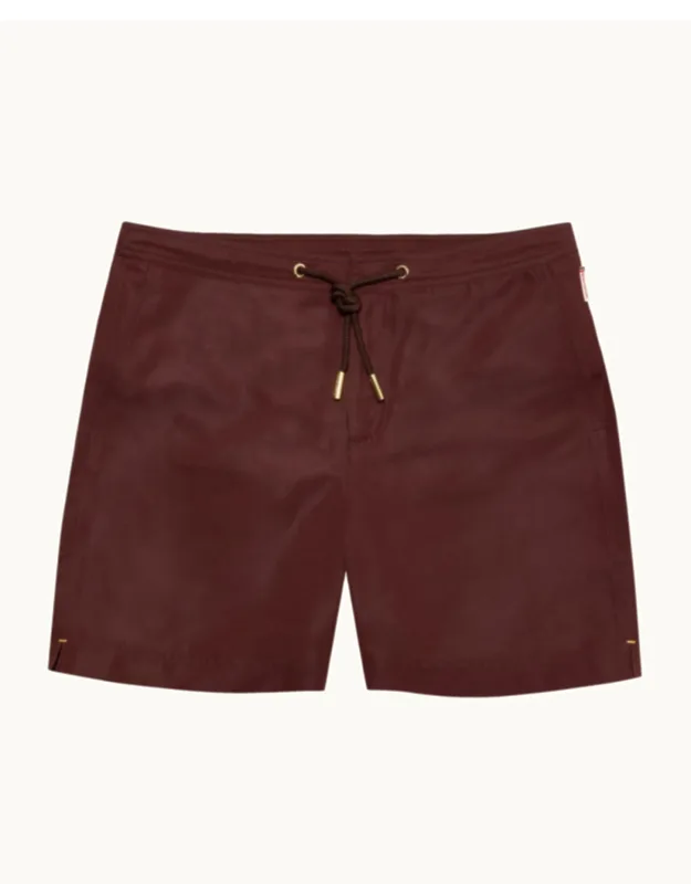 Designer Drawcord Swim Shorts