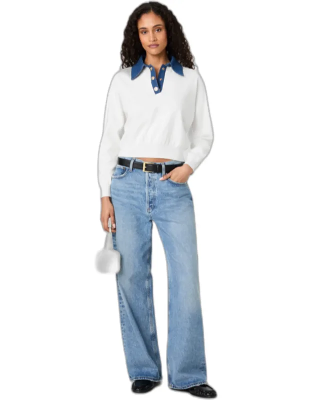 Knit Collared Sweater