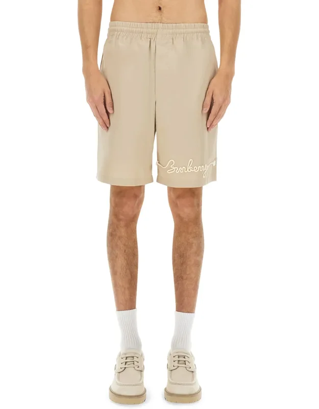 Nautical Style Logo Shorts