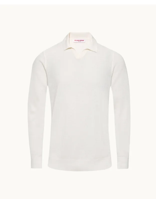 Cashmere Knitted Polo Shirt