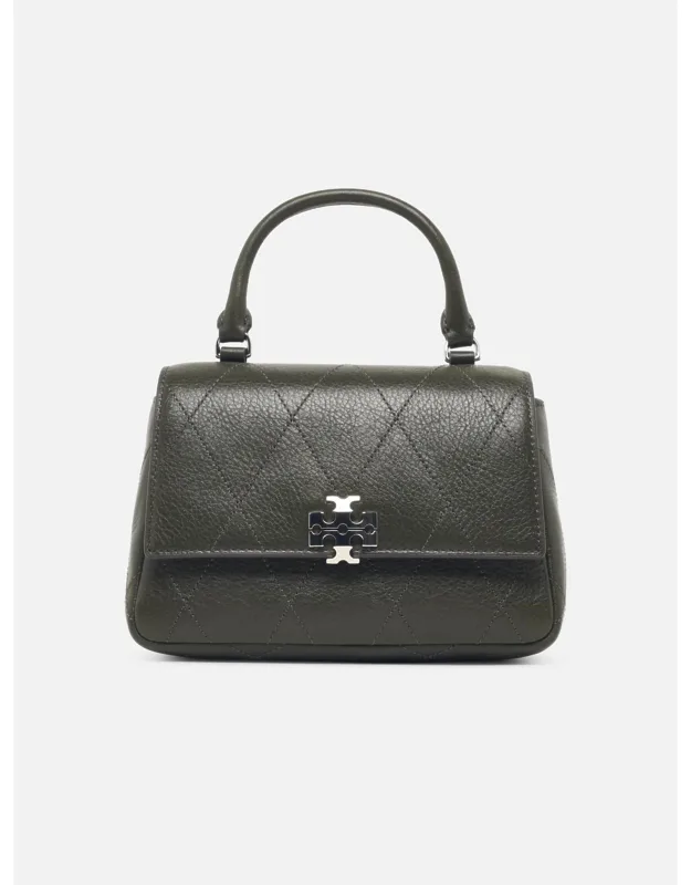 Charlie Top Handle Leather Bag