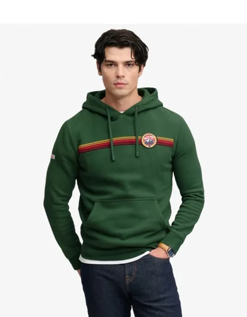 Outdoors Stripe Logo Hoodie