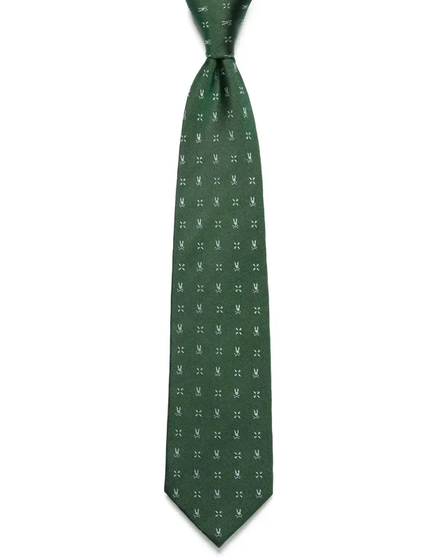 Bunny Neat Silk Tie