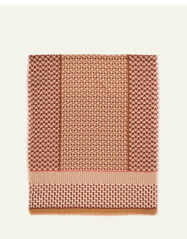 Printed Wool Scarf