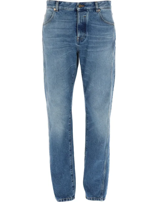 Jeans In Denim Délavé