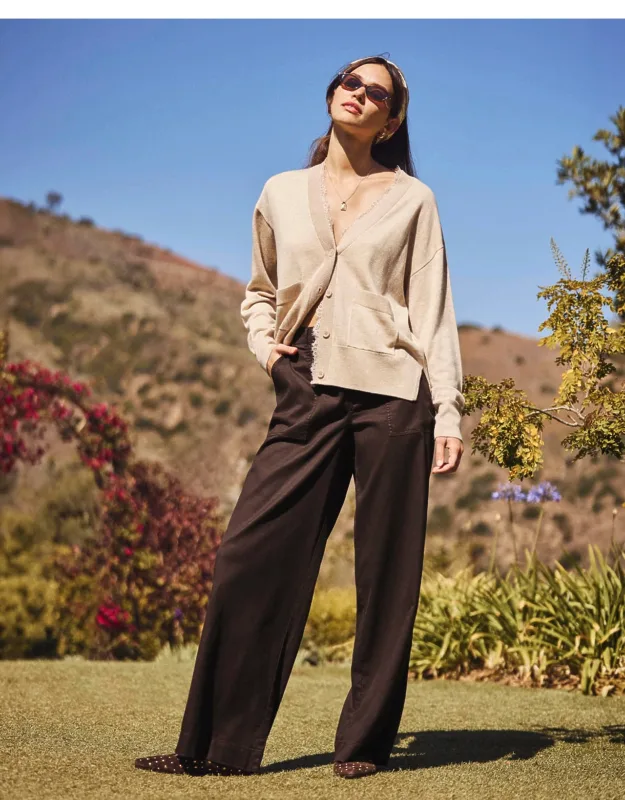 The Angie Texture Slub Pants