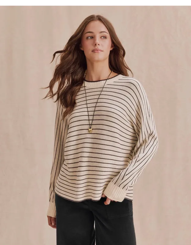 Georgie Stripe Pullover Sweater