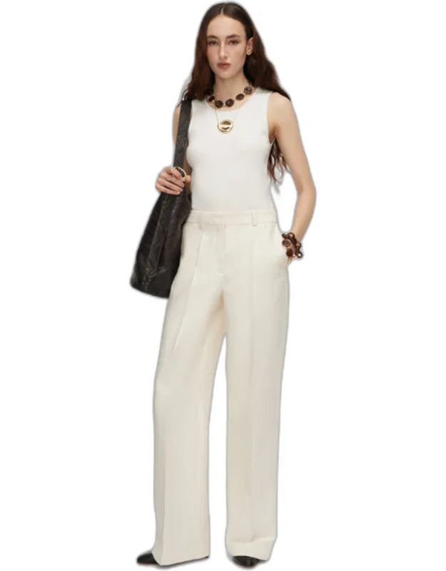 Mitae Cotton Silk Blend Trousers