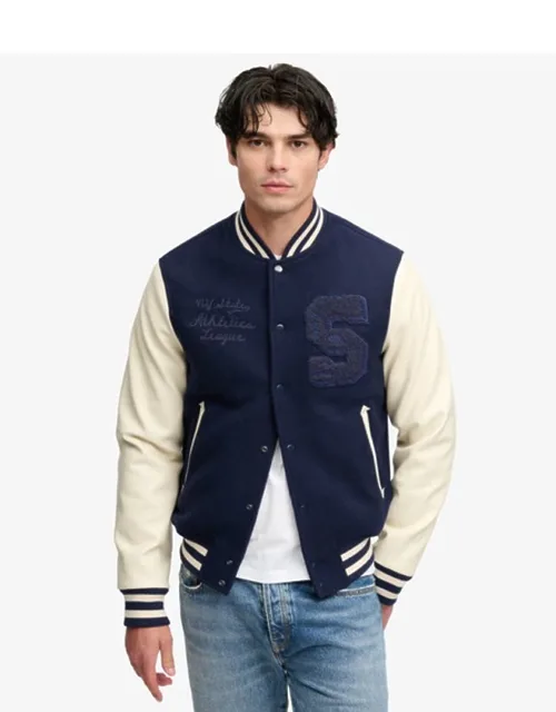 Vintage Patched Varsity Jacket