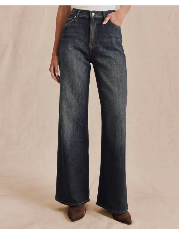 Slim Palazzo Jeans