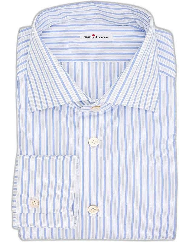 Cotton Multi-stripe Dress Shirt