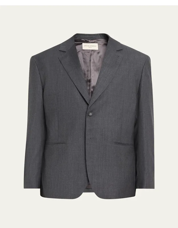 Wool-blend Sport Coat