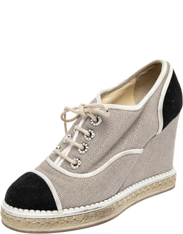 Jute Wedge Sneakers